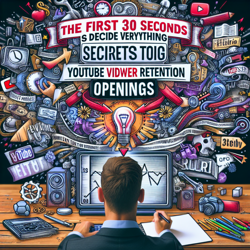 Capture Attention How to Improve YouTube Viewer Retention in the First 30 Seconds