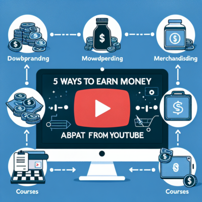 5 Effective Ways to Earn Money on YouTube Beyond Ad Revenue