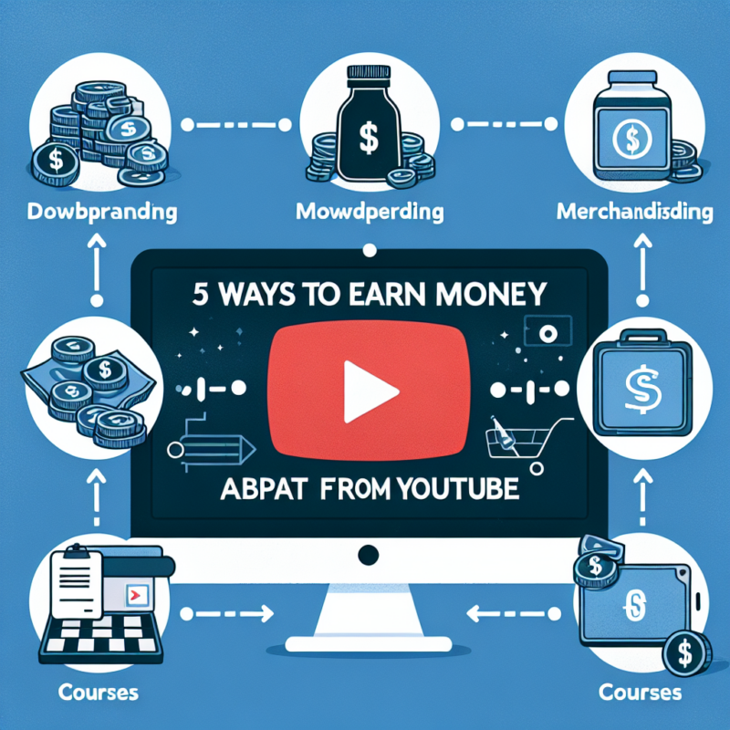 5 Effective Ways to Earn Money on YouTube Beyond Ad Revenue 1 5 Effective Ways to Earn Money on YouTube Beyond Ad Revenue