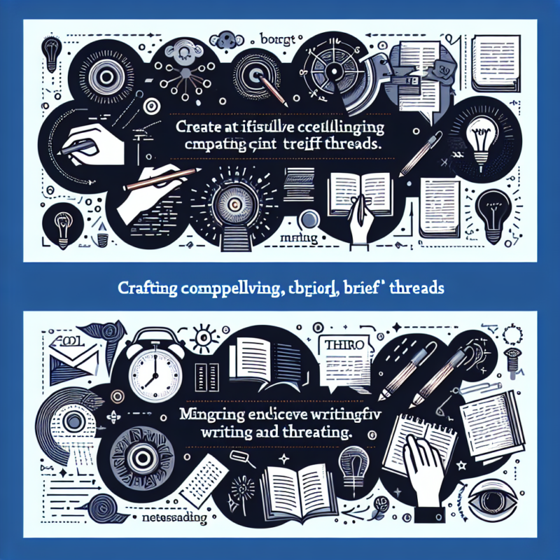 Mastering the Art of Concise and Impactful Thread Writing