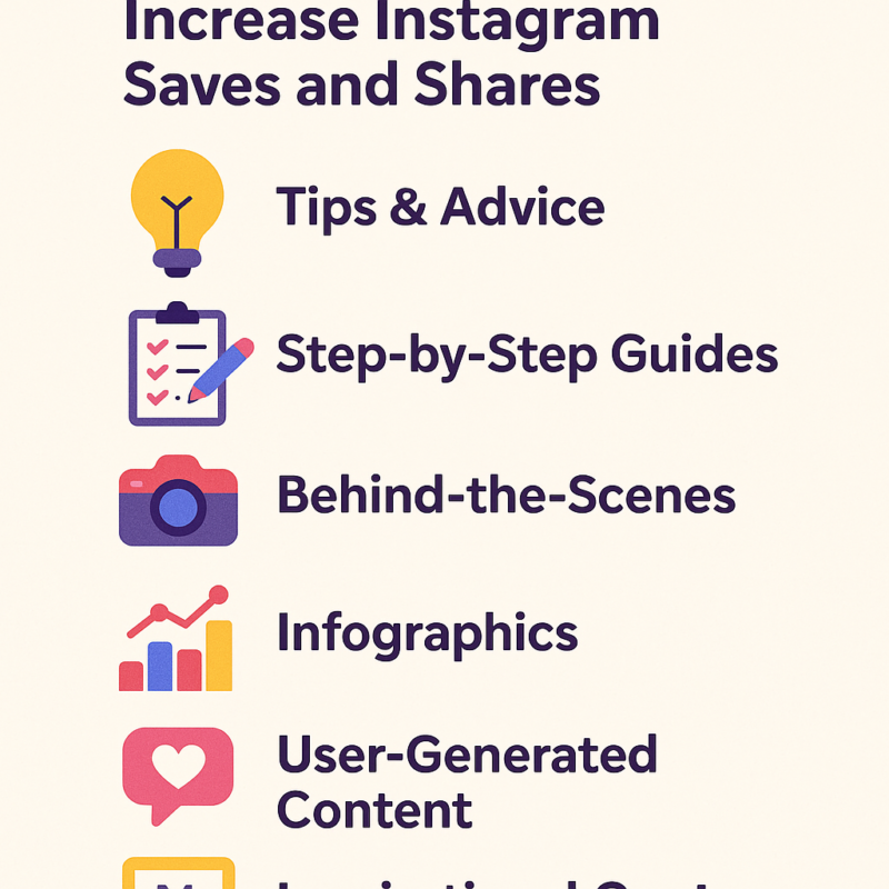 Content Ideas That Increase Instagram Saves and Shares