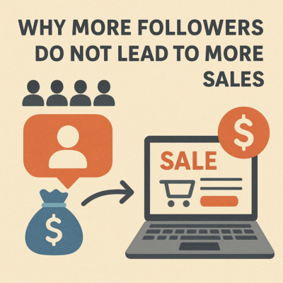 Why More Followers Do Not Lead to More Sales