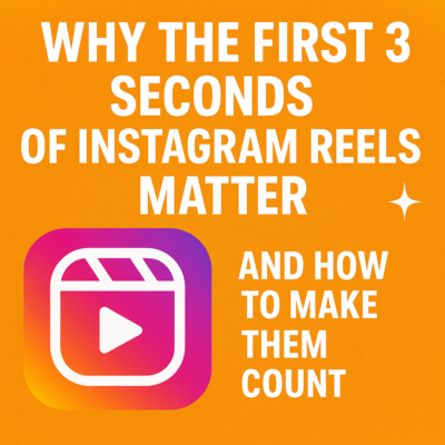 Why the First 3 Seconds of Instagram Reels Matter and How to Make Them Count