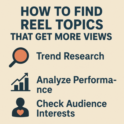 How to Find Reel Topics That Get More Views