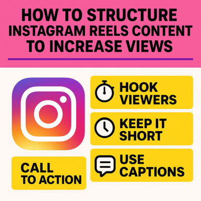 How to Structure Instagram Reels Content to Increase Views