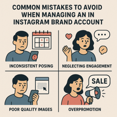 Common Mistakes to Avoid When Managing an Instagram Brand Account