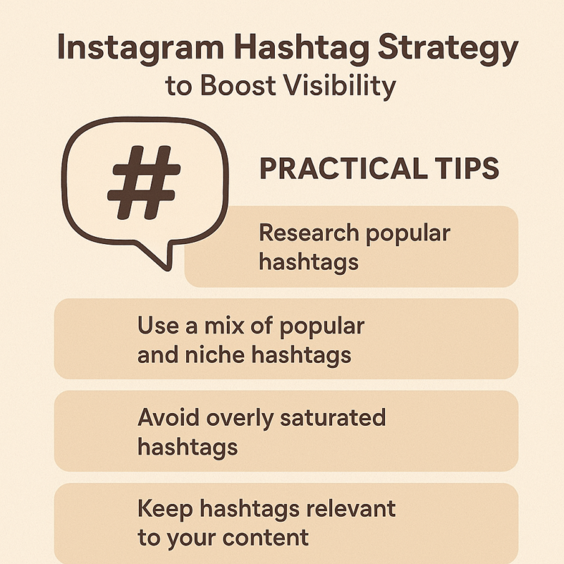 Instagram Hashtag Strategy to Boost Visibility with Practical Tips